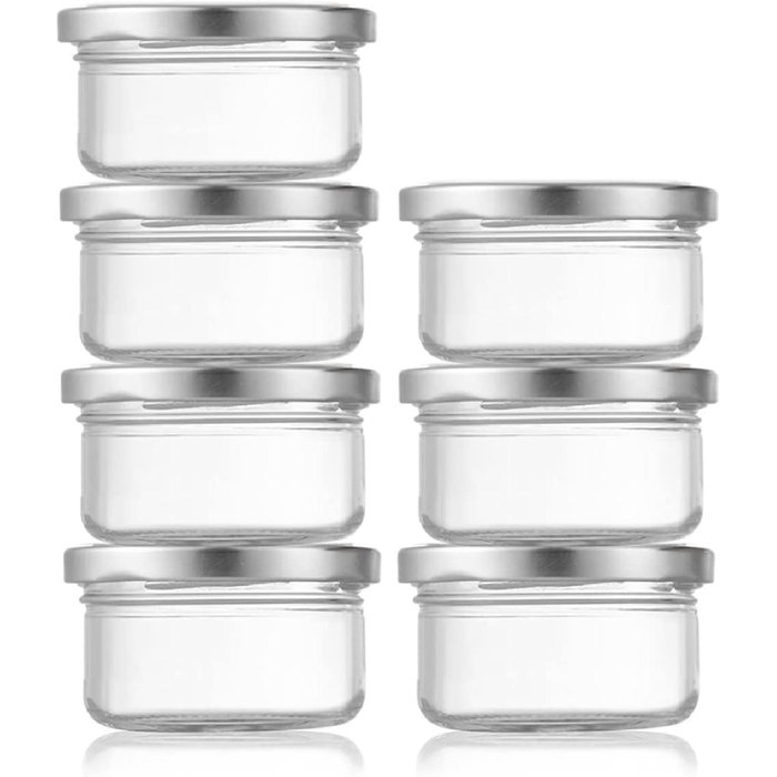 Prep & Savour 2.5 Oz Small Condiment Containers With Lids Salad